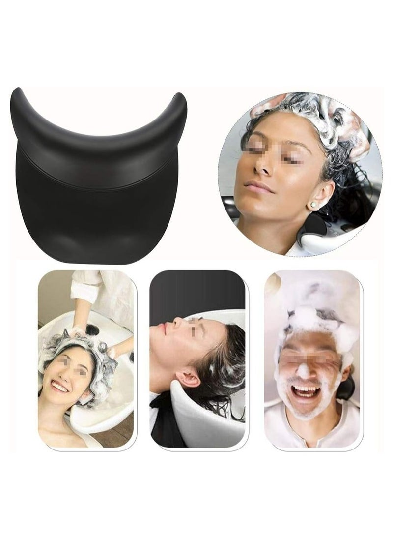 Shampoo Neck Cushion,Salon Spa Silicone Shampoo Bowl Hair Washing Sink Neck Rest Cushion