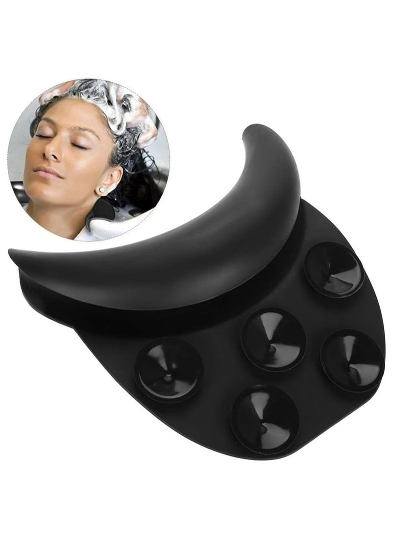 Shampoo Neck Cushion,Salon Spa Silicone Shampoo Bowl Hair Washing Sink Neck Rest Cushion