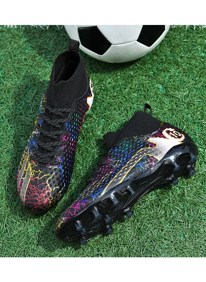 Men's, Women's, Students' Soccer Shoes, Grass Training Shoes, Outdoor High-Top Soccer Shoes Are Popular.