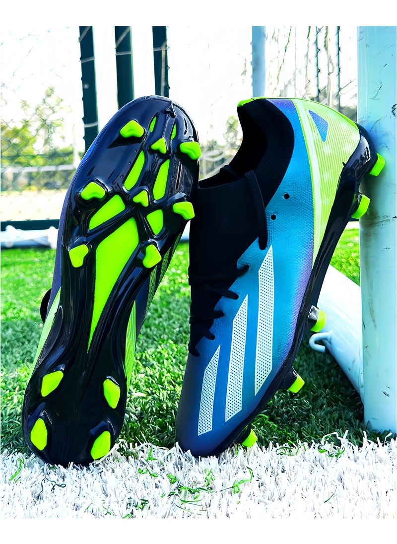 New Men's and Women's Soccer Shoes Low Top Athletic Training Shoes Competition Football Boots Track and Field Running Training Shoes