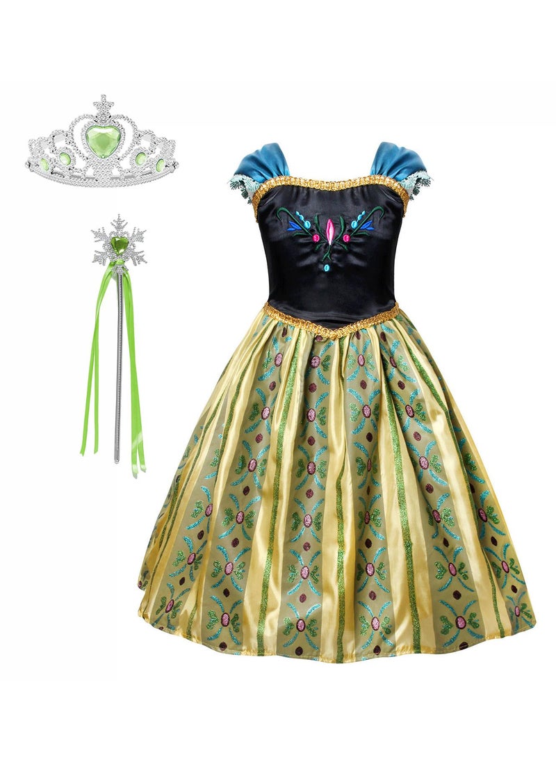 Princess Costume for Girls: Magical Dress-Up for Birthdays u0026 Parties Transform celebrations with this enchanting Princess Dress. Ideal for birthdays, and theme parties Suitable for 130cm