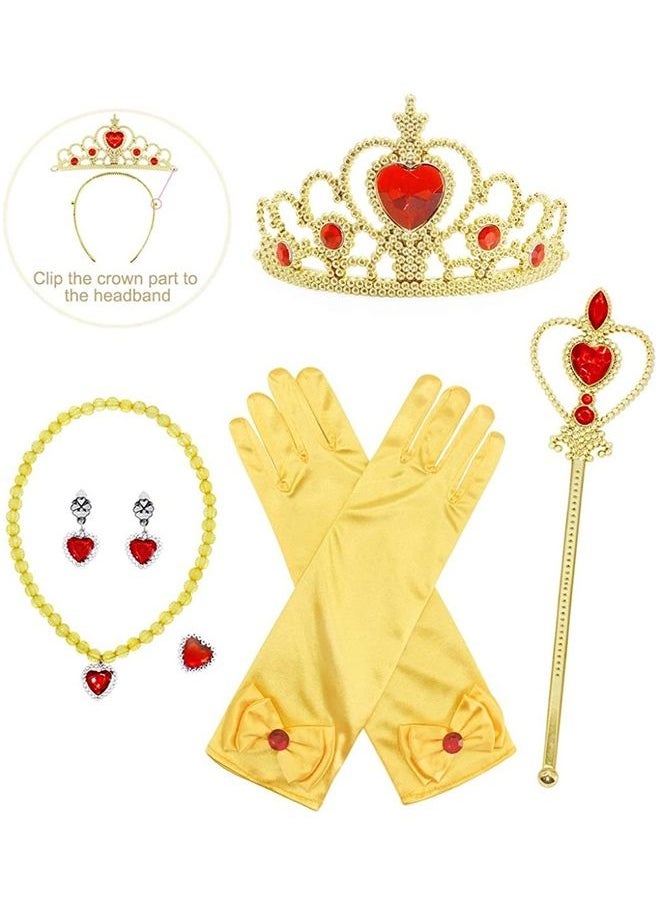 Princess Cosplay Costume with Jewellery Set 110cm