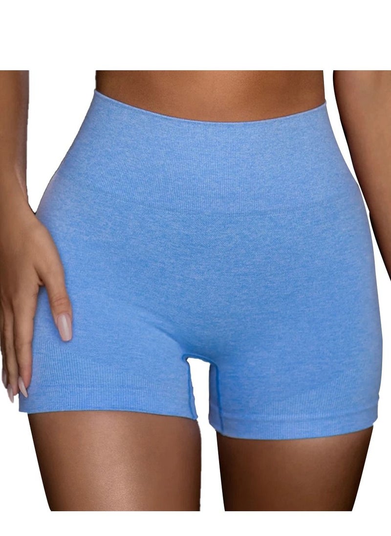 Solid Stretch Yogo Pants Blue