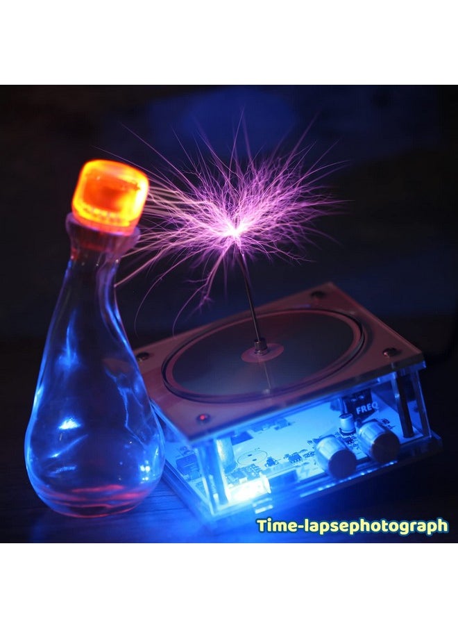 Music Tesla Coil Arc Plasma Loudspeaker Wireless Transmission Experiment Desktop Toy Model Sstc Ss03