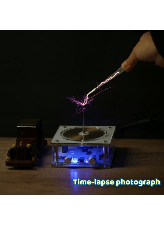 Music Tesla Coil Arc Plasma Loudspeaker Wireless Transmission Experiment Desktop Toy Model Sstc Ss03