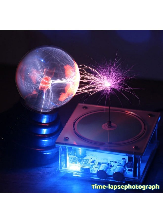 Music Tesla Coil Arc Plasma Loudspeaker Wireless Transmission Experiment Desktop Toy Model Sstc Ss03