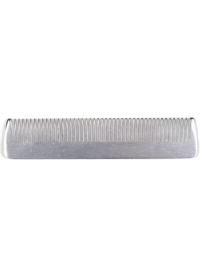 Fine Tooth Barber Pocket Hair Comb Grey 4.6inch