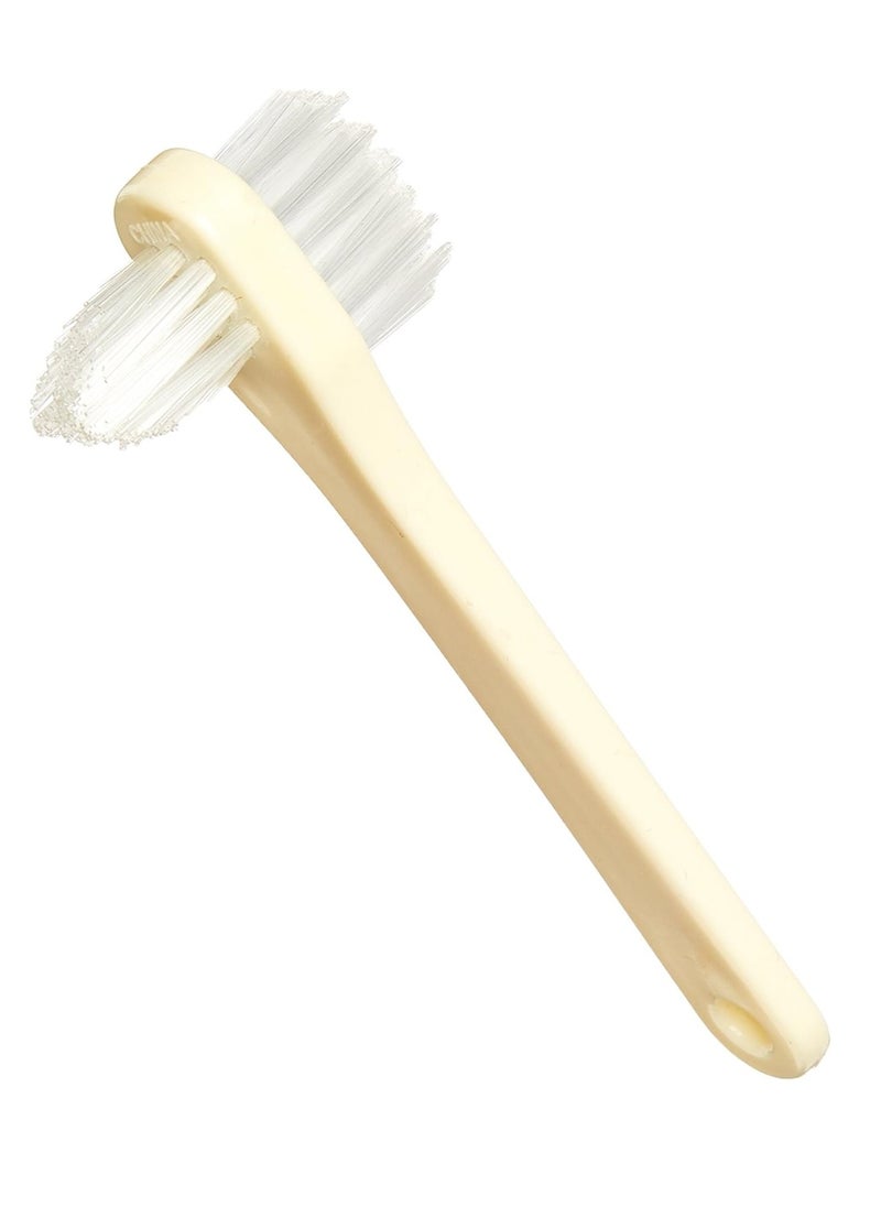 Medline Two-Sided Denture Brushes, Ivory (Pack of 144)