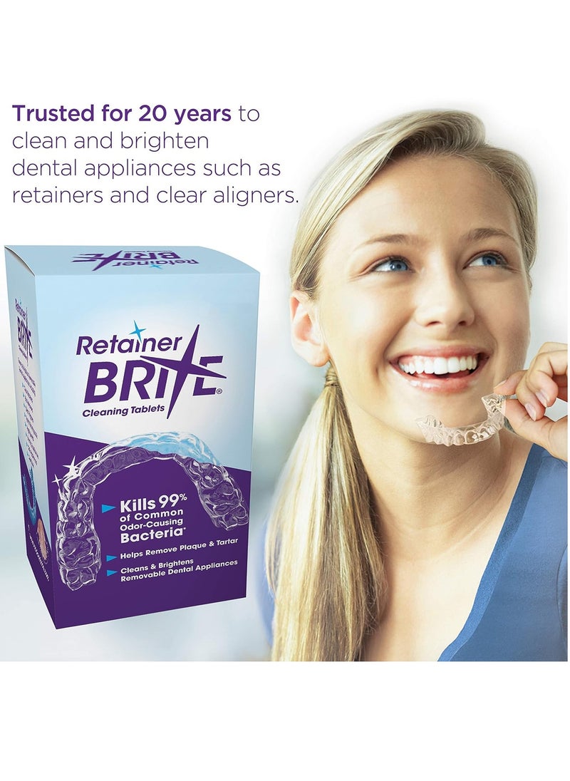 Retainer Brite Retainer brite -6 months supply- 2 boxes pack -192 tablets, 192 Count