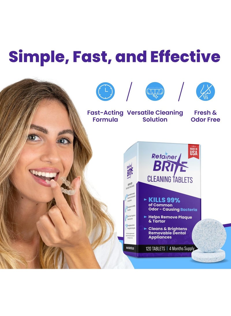 Retainer Brite 36 Tablets - Retainer Cleaner Tablets