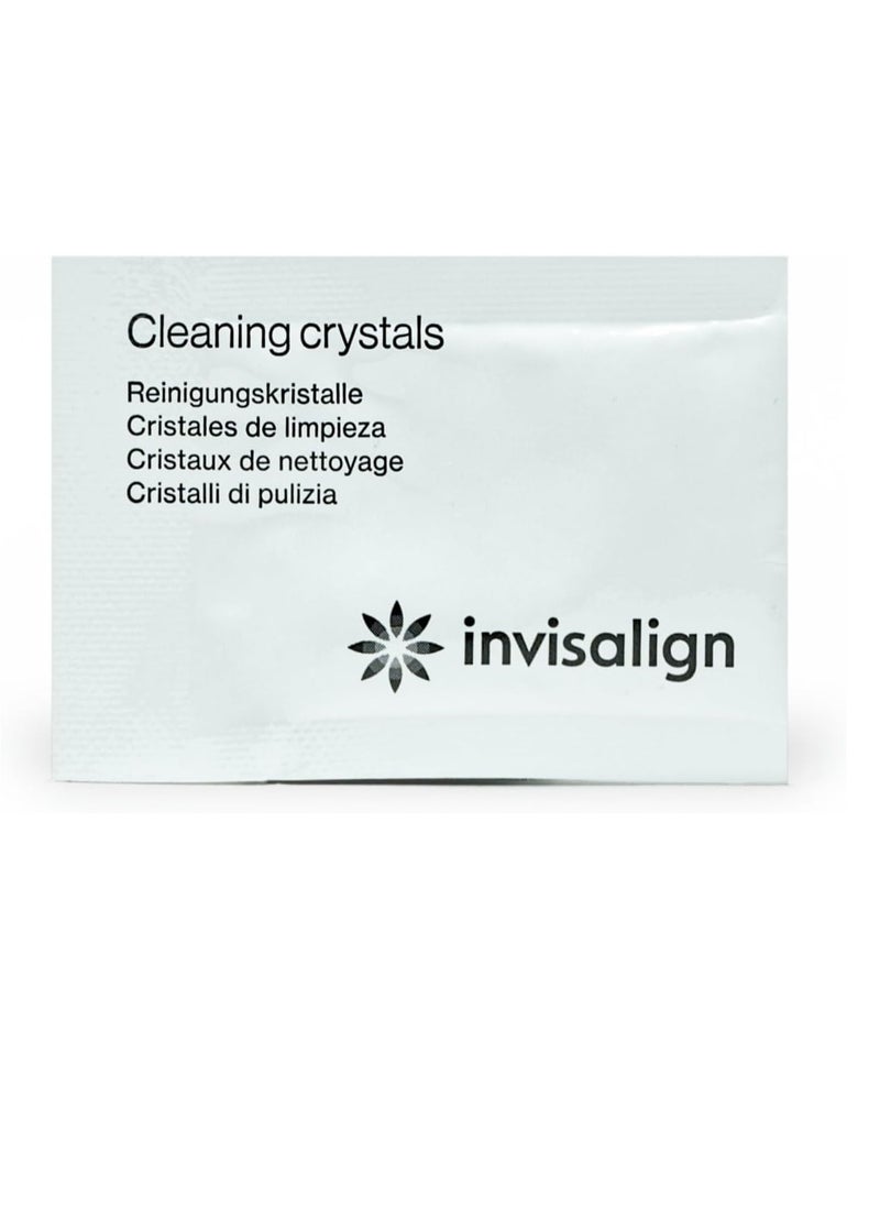 INVISALIGN Cleaning Crystals for Clear Aligners and Retainers, (50 Packets)