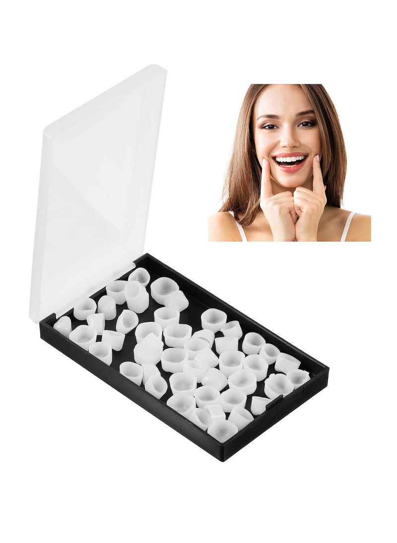 Dental Temporary Crowns Teeth Kit: Posterior Teeth Dental Temporary Crown Veneers Materials for Missing or Broken Tooth