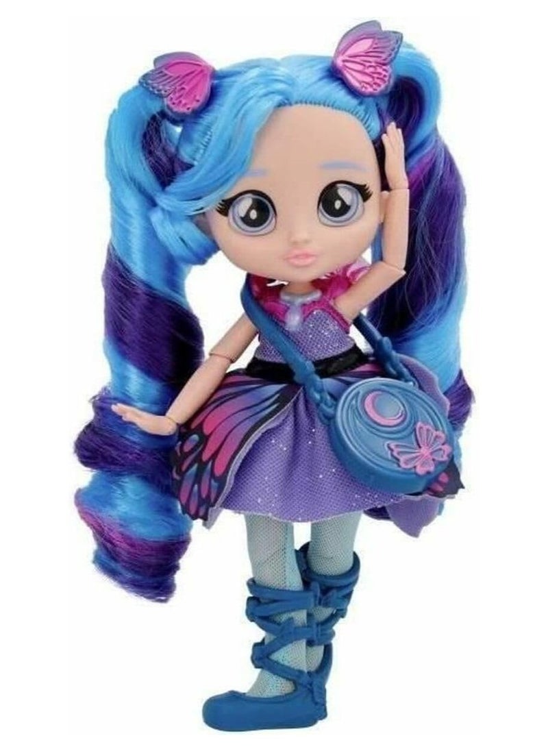 FF BY CRY BABIES Shannon - Collectible Fashion Doll with long Hair, fabric clothes and 9 accessories