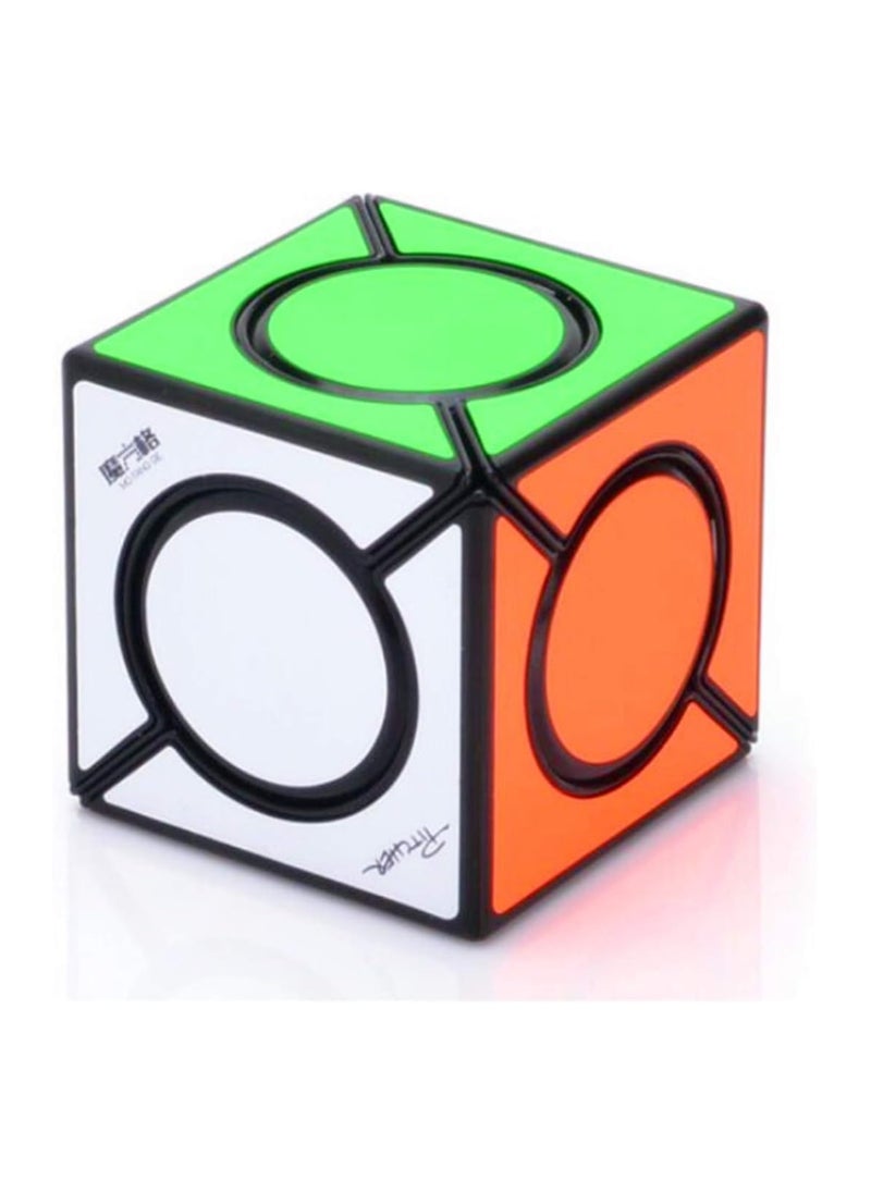 six spot Cube Black Magic Cube Black Puzzle