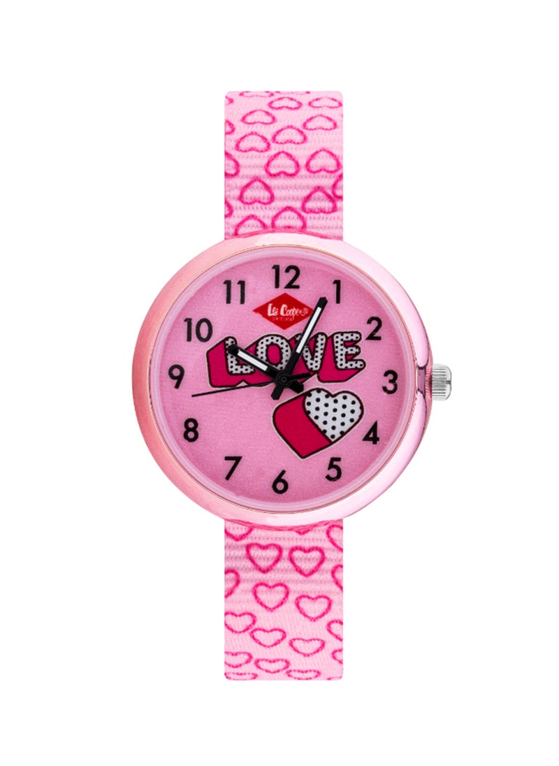 Kids Unisex Analog Round Shape Fabric Wrist Watch LC.K.3.088 - 30 Mm