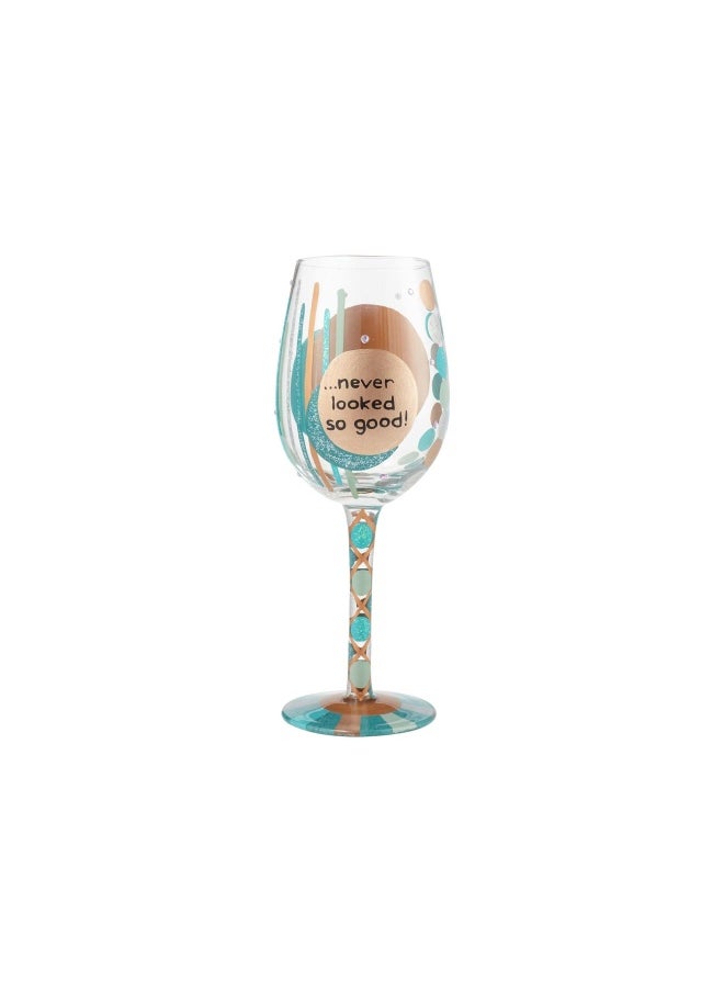 Lolita 6000737 40Th Birthday Wine Glass Multi-Colour