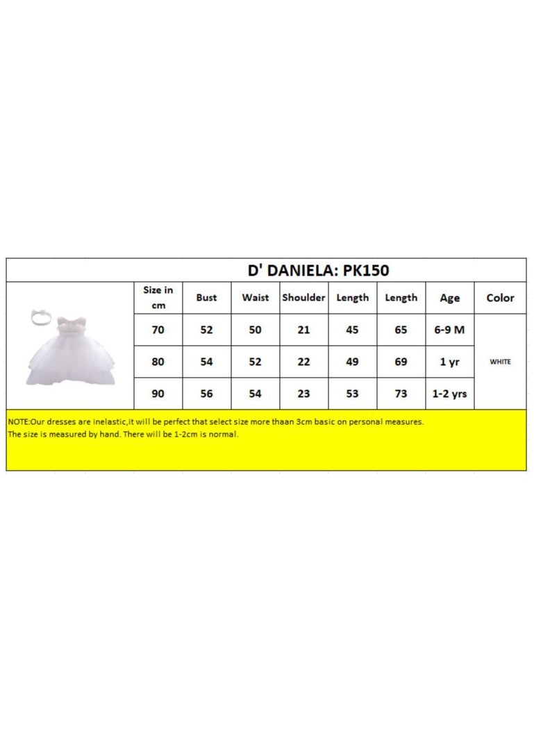 D' Daniela - Antonia Collection White with short tail