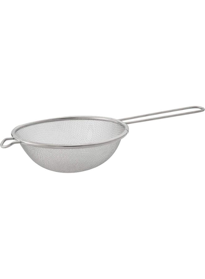 Stainless Steel Food Strainer Silver 5.5inch