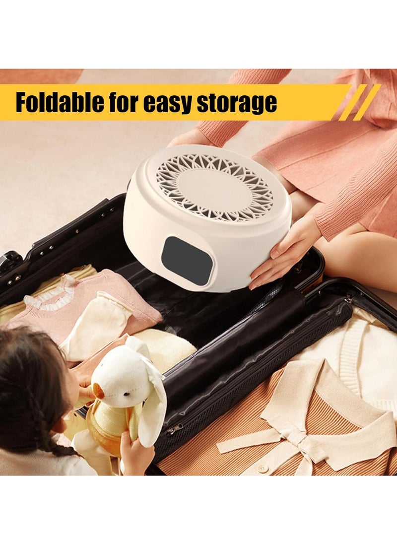 Tumble Dryer Electric Portable Mini Heat Pump Dryer with Connection / Timer / UV Sterilisation / Automatic Shut-Off / 500 W Wardrobe Hot Air Dryer Home Elderly Travel