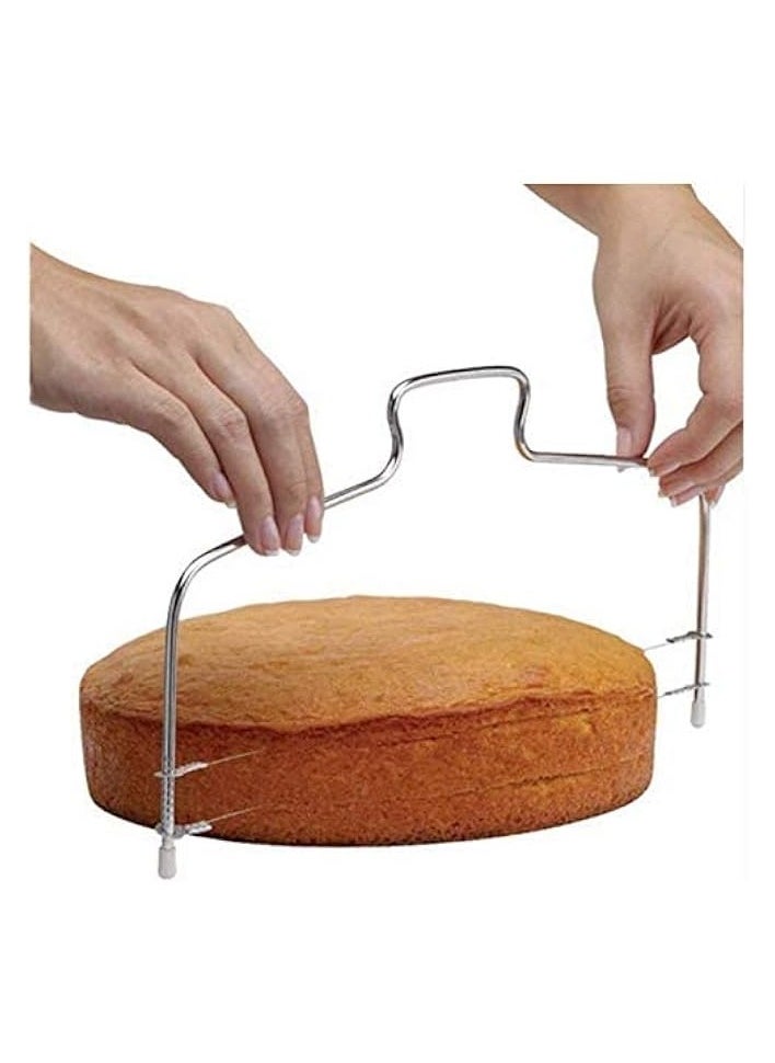 Line Adjustable Stainless Steel Metal Cake Cut tools Cake Slicer Device Decorating Mold Bakeware Kitchen Cooking Tool