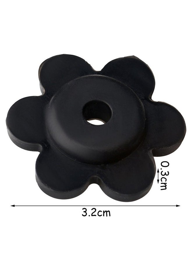 5Pcs Flag Stops, Rubber Garden Flag Stoppers Flag Pole Stopper For Christmas Garden Flag Pole Stand