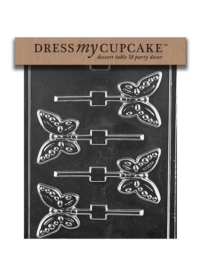 Butterfly Lollipop Chocolate Candy Mold - A134