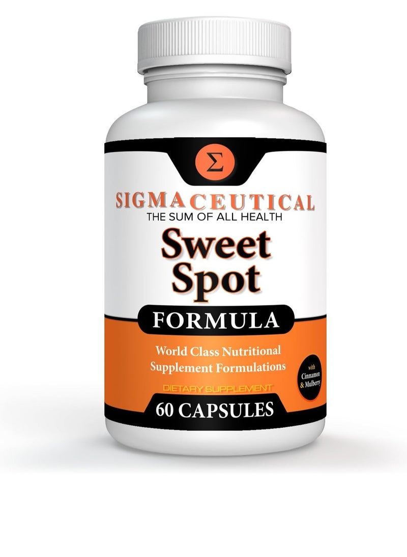 Sweet Spot Blood Sugar Support Supplement - 60 Capsules