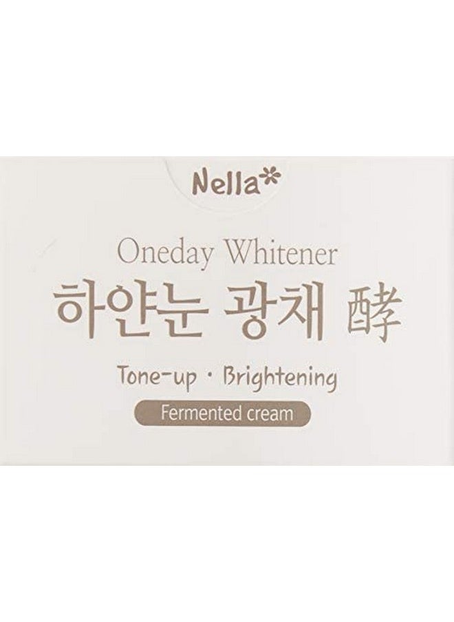 Whitening And Brightening Tone-Up Cream, Fermented Natural Ingredients, Korean Beauty, 50 Ml