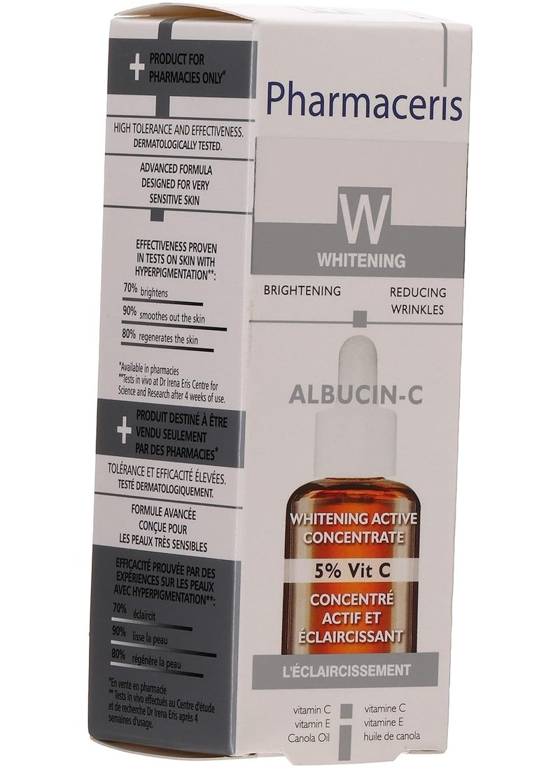 Pharmaceris W Albucin-C Whitening Active Concentrate 5% Vitamin C 30ml