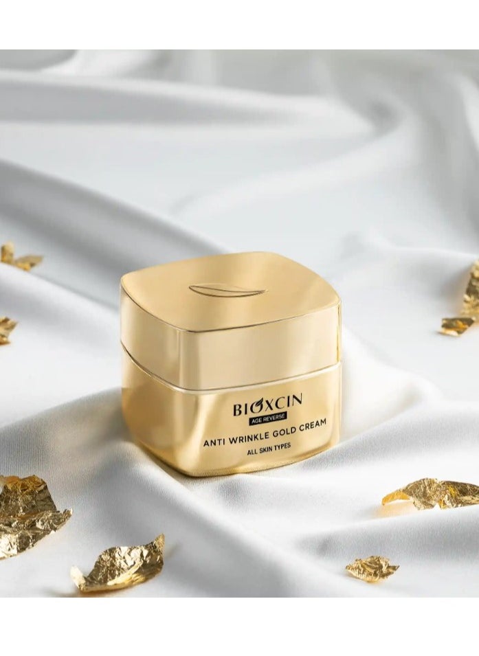 Bioxcin Anti-Wrinkle Gold Cream 24K Gold + Silk Protein