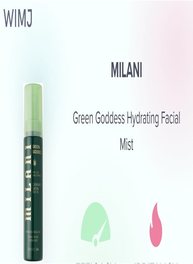 Milani Green Goddess Facial Mist- 60ml(2.0 Fl.Oz.)