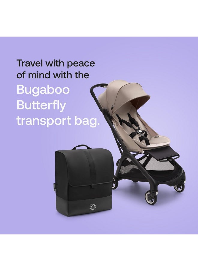 Butterfly Transport Bag Butterfly Stroller - Easy For Travel Or Storage - Black