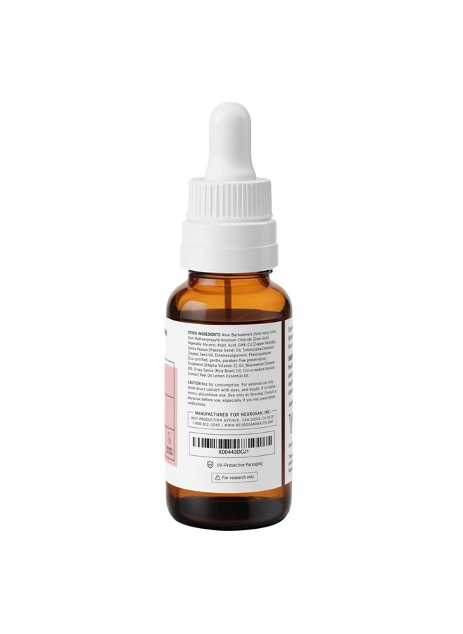 Ghk-Cu (Copper Peptide) 4% Neck & Face Serum 1,200Mcg (1 Oz Bottle)