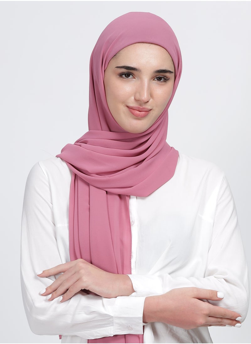 Moja Premium Georgette Hijab - Cupcake Pink