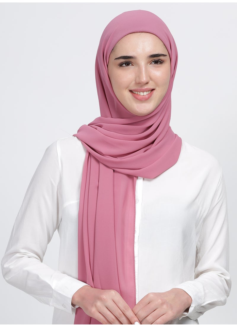 Moja Premium Georgette Hijab - Cupcake Pink