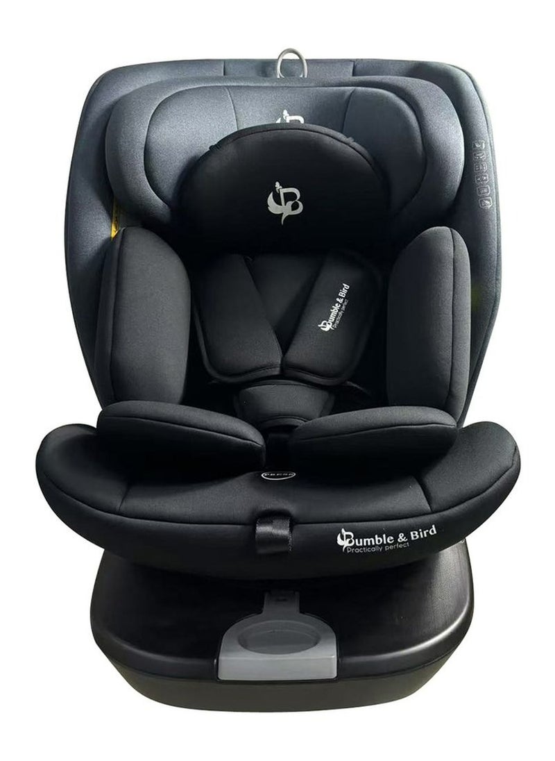 All In One Isofix Car Seat - Black