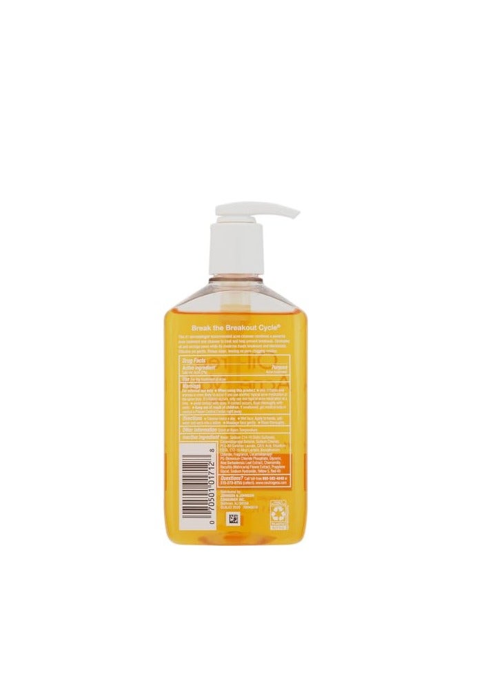 Oil-Free Facial Cleanser with Salicylic Acid for Acne-Prone Skin, 9.1 fl. Oz 269 mlml