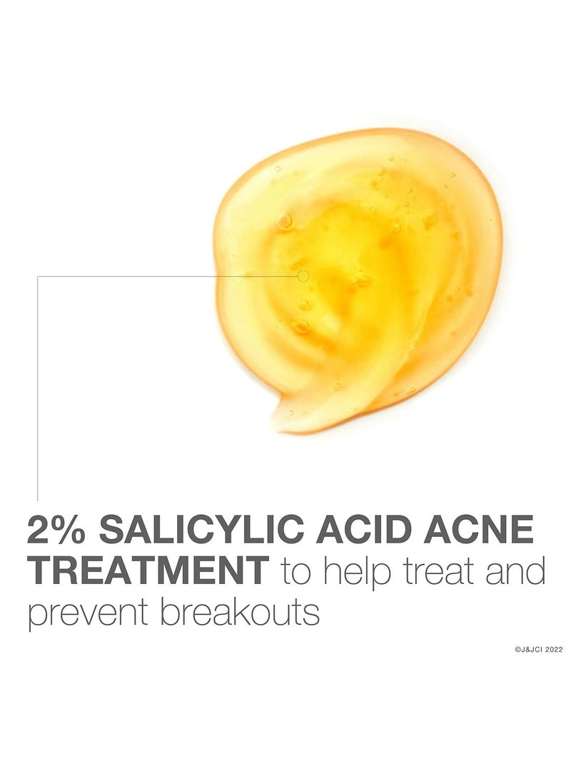 Oil-Free Acne Fighting Face Wash, Daily Cleanser with Salicylic Acid Acne Treatment, 9.1 fl. Oz, 3 PackFluid Ounce