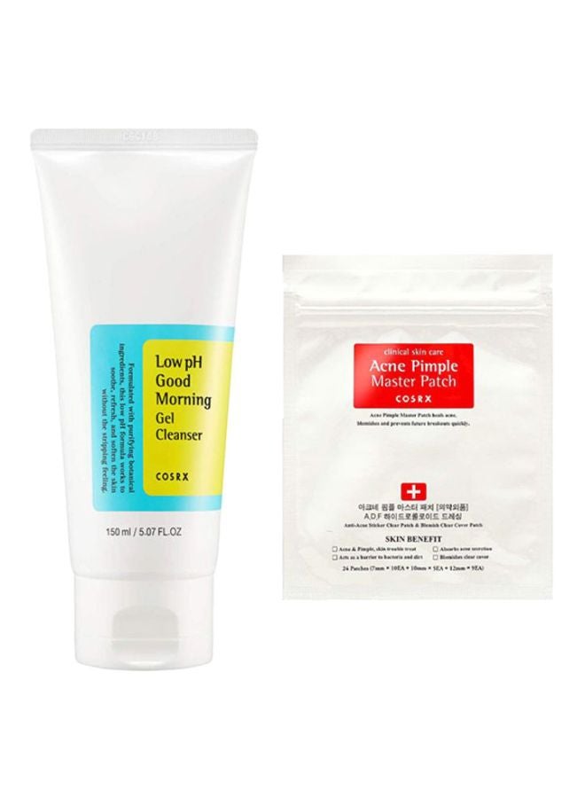 Low pH Good Morning Gel Cleanser With Acne Pimple Master Patch 150ml