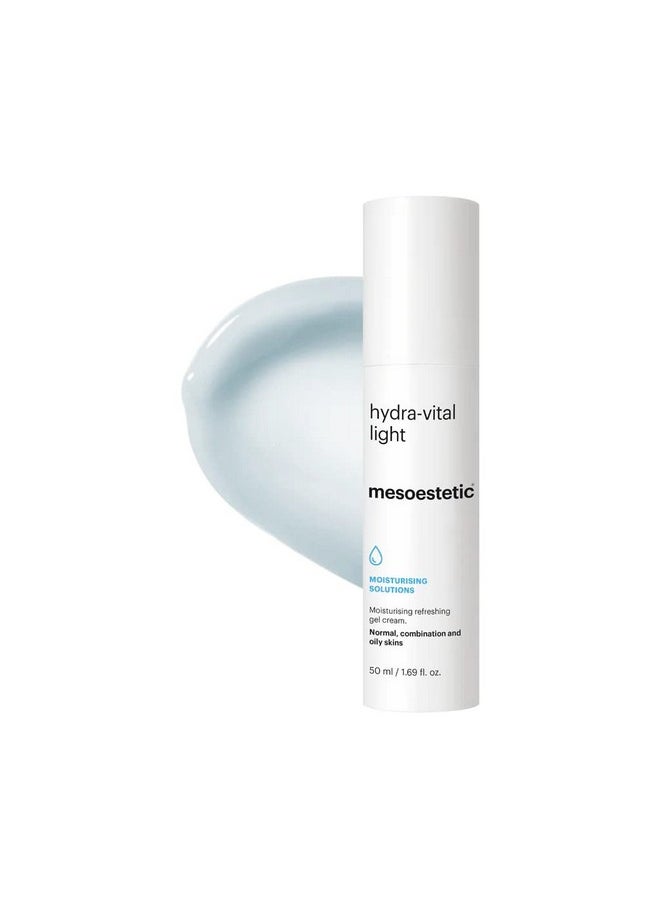 Hydra-Light Moisturizing Face Cream W/Hyaluronic Acid & Urban D-Tox For Normal, Oily, And Combination Skin