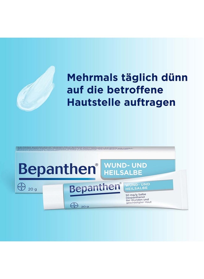 Wound And Healing Ointment, Supports Healing Of Small, Superficial Wounds And Scaly-Cracked Skin Areas, 20G/ 0.70 Fl.Oz