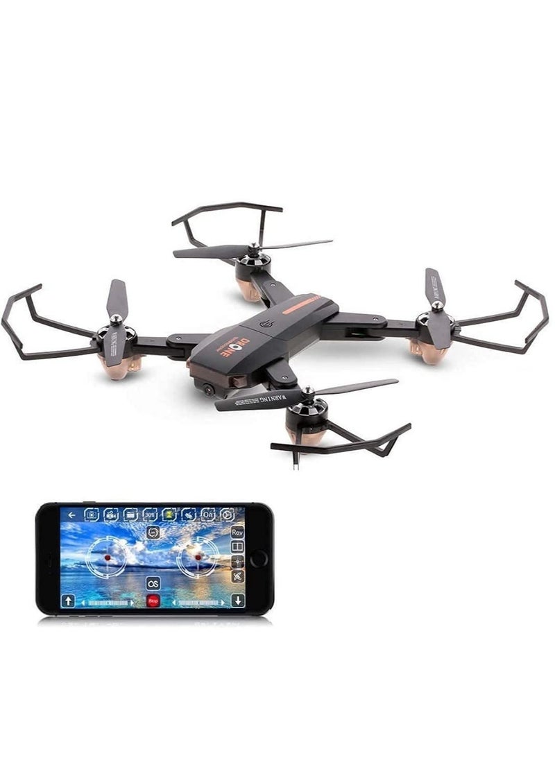 G3 Pro Drone – 4K Dual-Camera with 3-Way Obstacle Avoidance, Folding Four-Axis Design, Visual Positioning, Air Pressure Hovering, 1800mAh Battery, 20-Min Flight Time for Aerial Photography