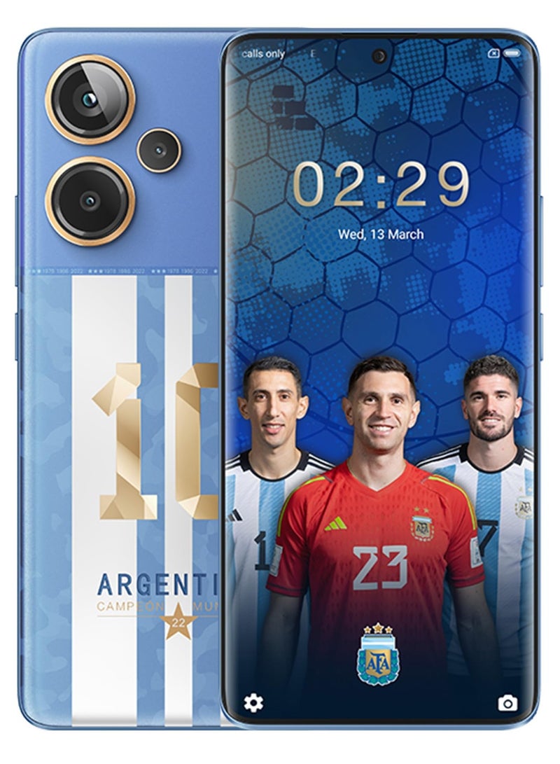 Redmi Note 13 Pro+  World Champions Edition Victory Blue 5G, 12 Gb Ram ,512 Gb - Indian Version