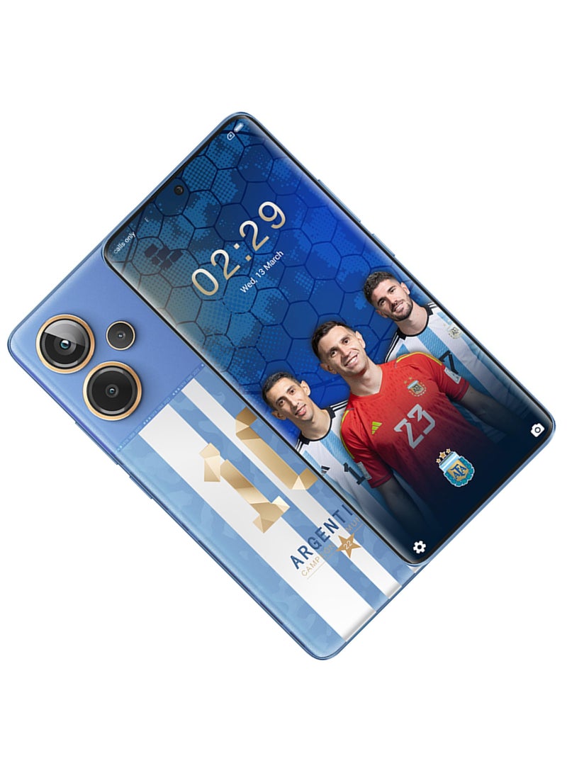 Redmi Note 13 Pro+  World Champions Edition Victory Blue 5G, 12 Gb Ram ,512 Gb - Indian Version