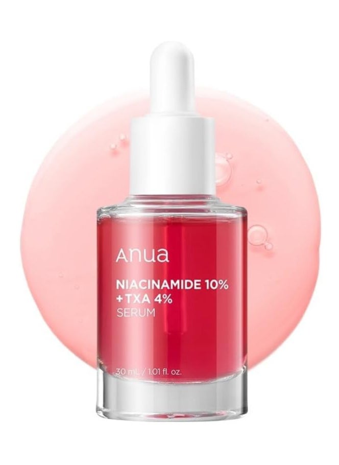 10% Niacinamide+ 4% Tranexamic Acid Serum, Ceramide, Hyaluronic Acid, Vitamin B12 Natural Color, for Sensitive Skin, Korean Glass Skin, Fragrance-free 30 mlml