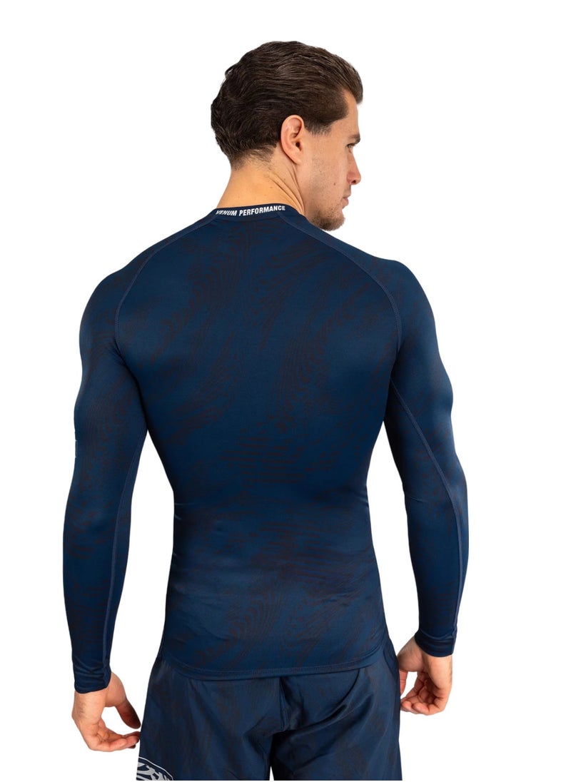UFC FUSION BY VENUM FIRST WEEK RASHGUARDS LONG SLEEVES BLUE
