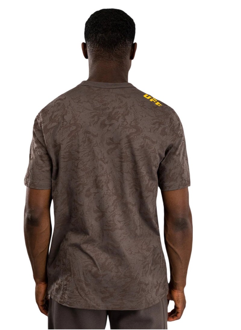 UFC FUSION BY VENUM FIRST WEEK T-SHIRT SHORT SLEEVES DARK BROWN