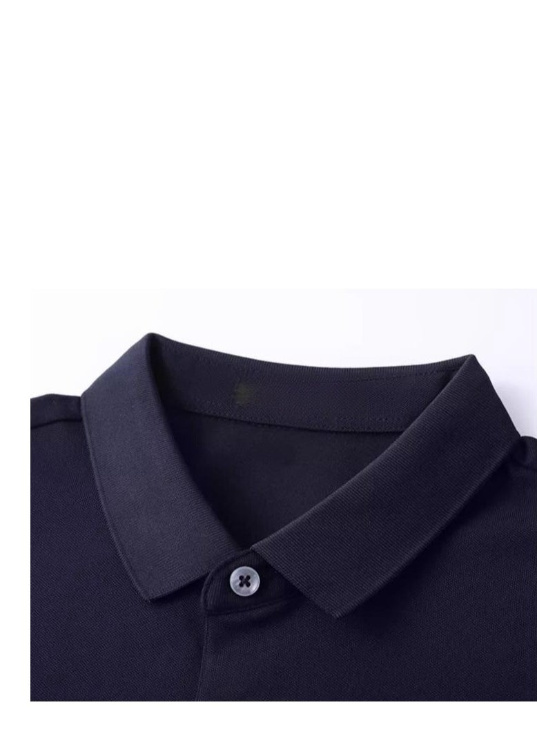 Men's Elastic Breathable Short Sleeve Polo