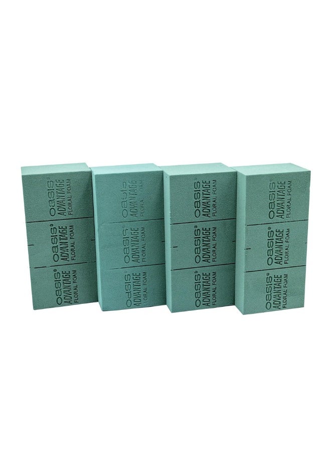 Gulf Flowers Oasis 20 Pcs Floral Foam Blocks – High-Density Wet Foam for Fresh Flower Arrangements, Long-Lasting Hydration