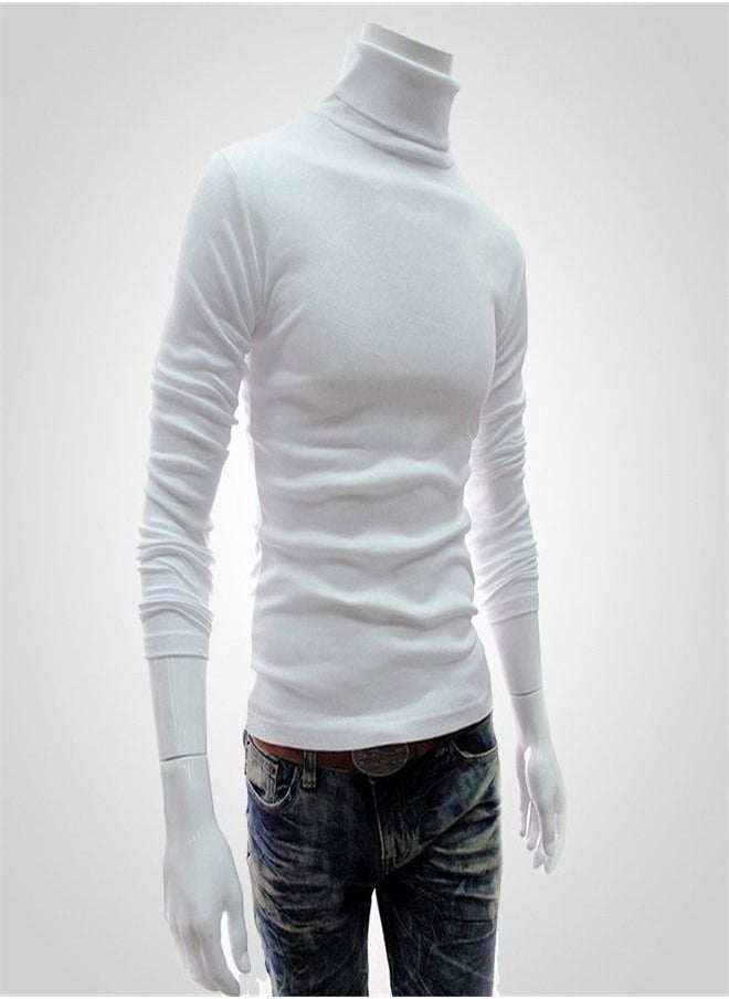 Men's Close Fitting Bottoming Sweater